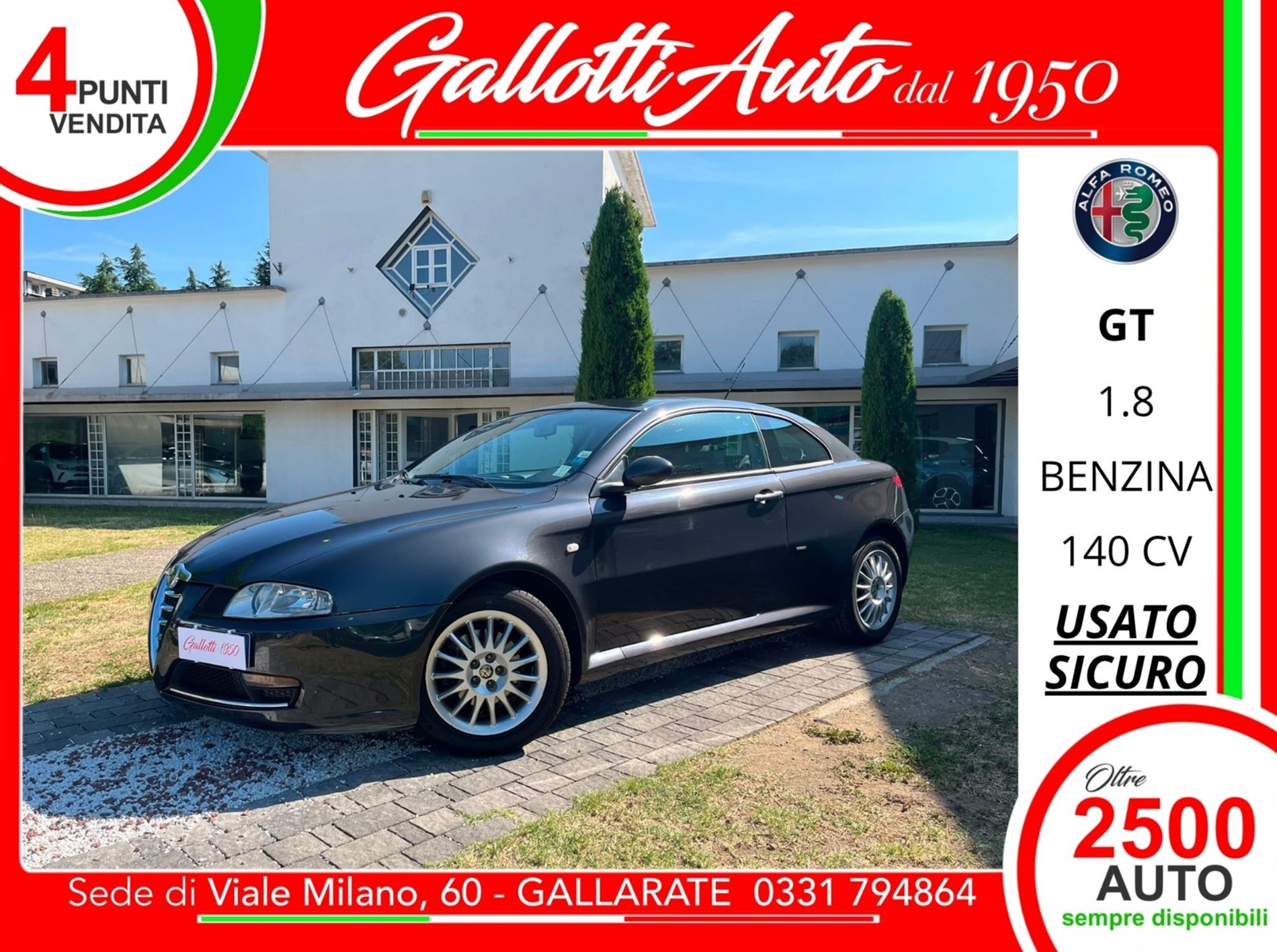 1.8 140 CV -  SENZA VINCOLI DI FINANZIAMENTO - Gallotti Auto